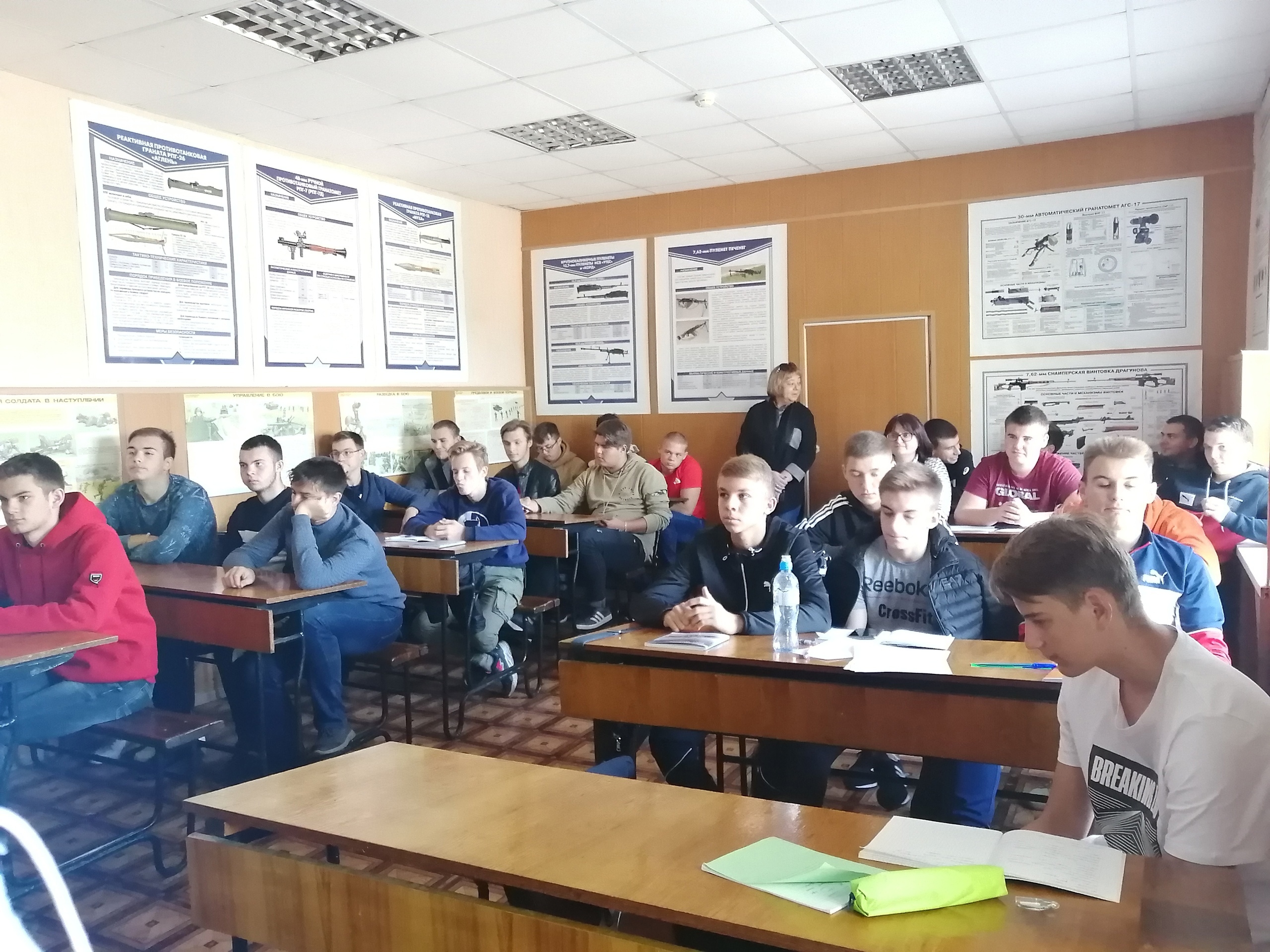 Встреча с выпускников ШТПТ с обучающимися 1 курса